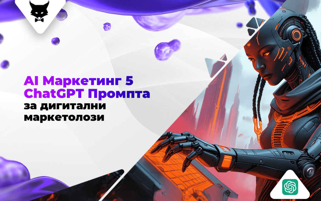 AI Маркетинг: 5 ChatGPT Промпта за Дигитални Маркетолози